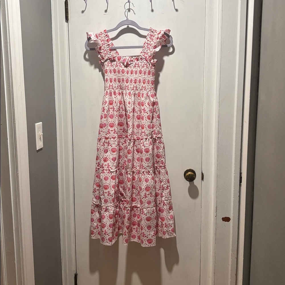 HILL HOUSE Elle nap mermaid midi dress